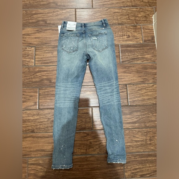 Kan can distressed jeans size 3/25 - Picture 2 of 5